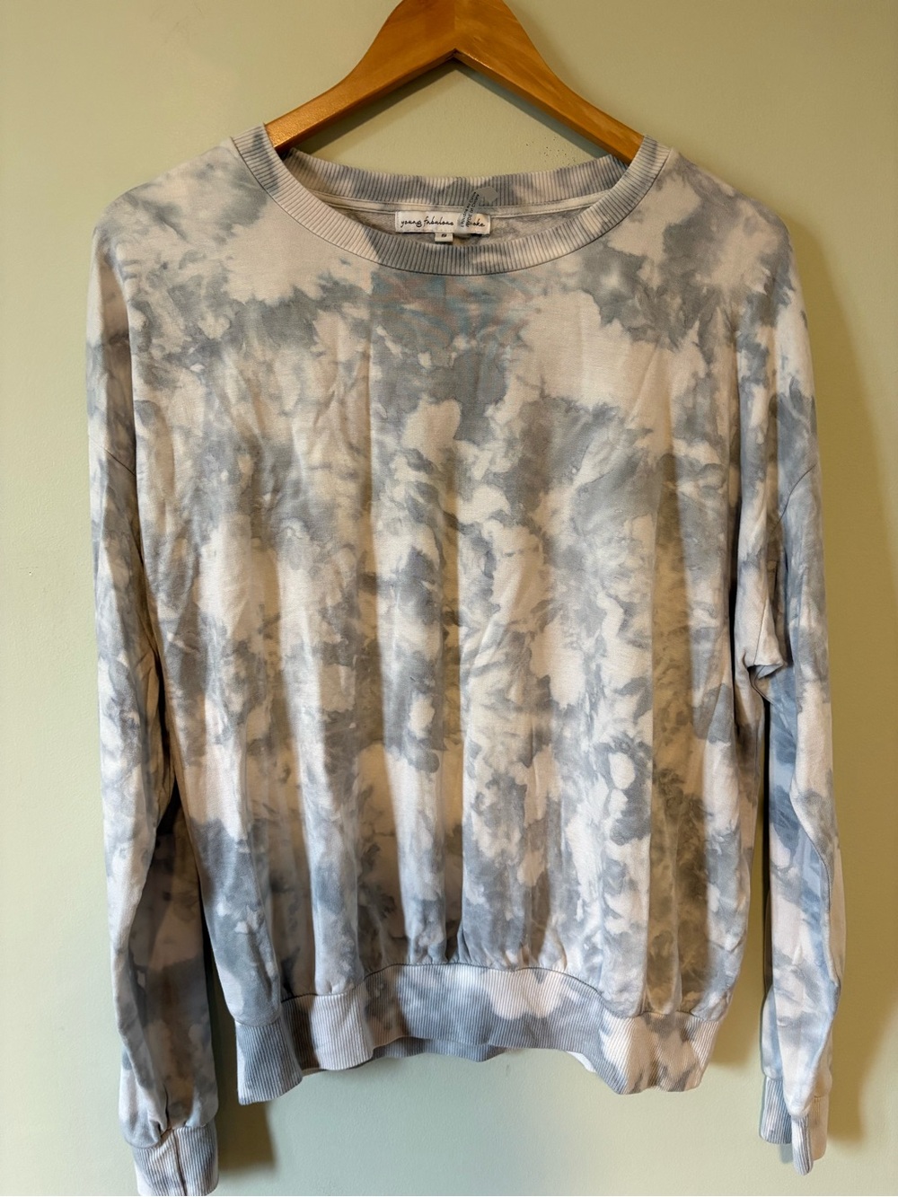 Womens Young Fabulous & Broke Sweatshirt Long Sleeve Top S